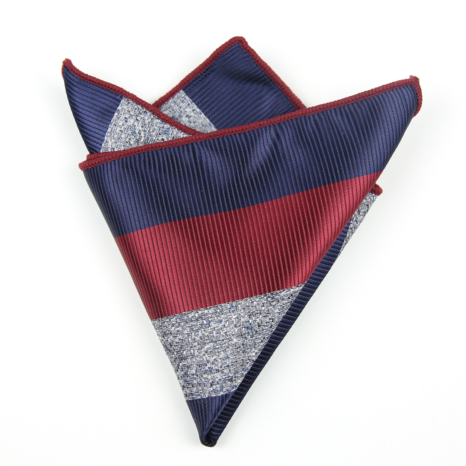 ผ้าเช็ดหน้าลายตารางสำหรับผู้ชายผ้าโพลีเอสเตอร์แฟชั่นขนาด23ซม. ผ้าเช็ดหน้าสีเทาลายกระเป๋าผ้าพันคอมีกระเป๋าหน้าอกเสื้อผ้าเช็ดหน้า