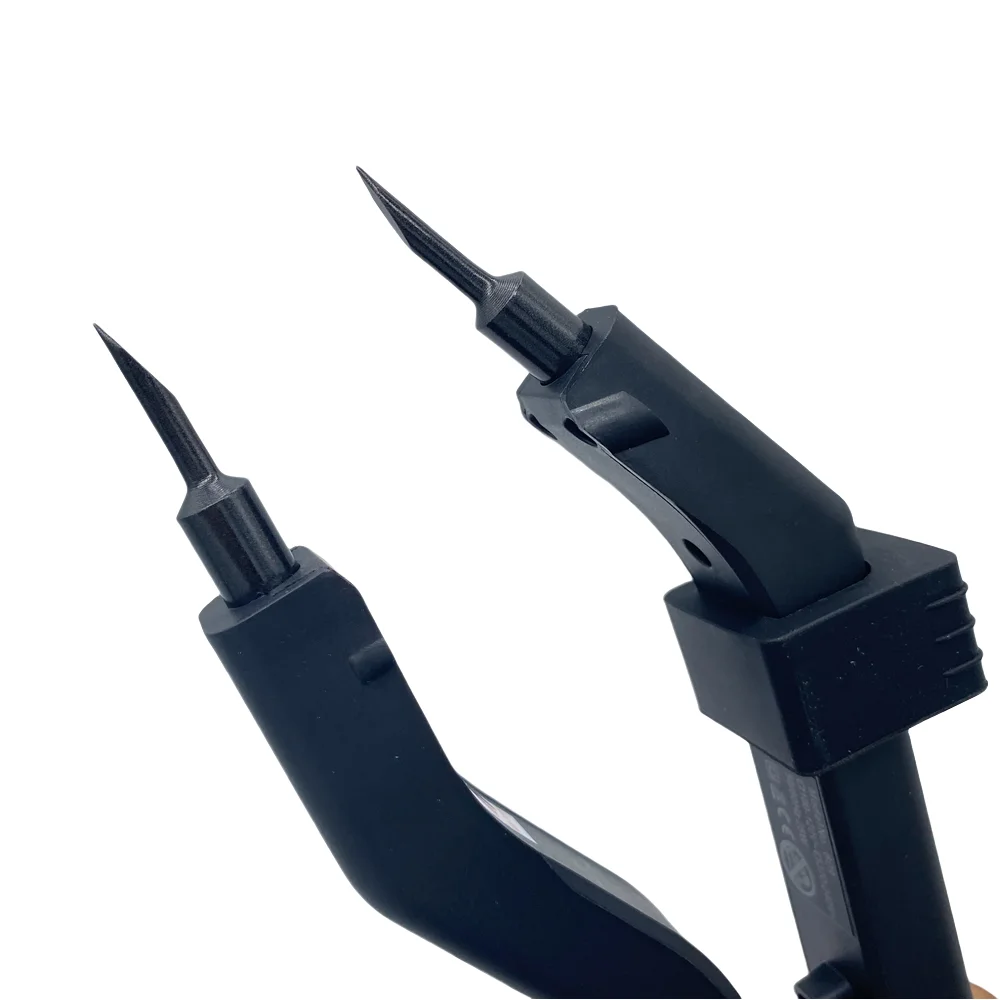 JR-609C 24 มม.เครื่องทําความร้อนขนาดเล็ก SHARP TIP สีดําความร้อนผม Connector อุณหภูมิควบคุม SHARP เคล็ดลับความร้อน