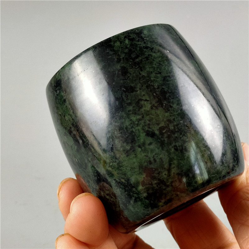 Natural Medicine King Jade Teacup Water Cup Kung Fu Tea Set Teacup