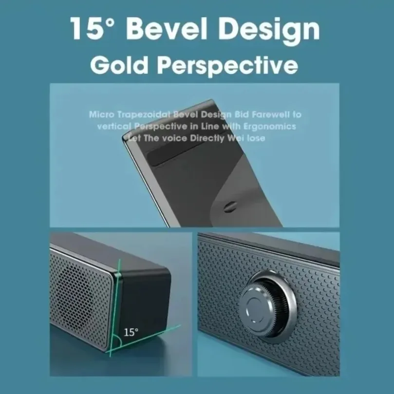 Bluetooth Long Wired Small Speaker Double Speakers High Volume Computer Mobile Phone Home TV Notebook Multimedia Desktop Speaker