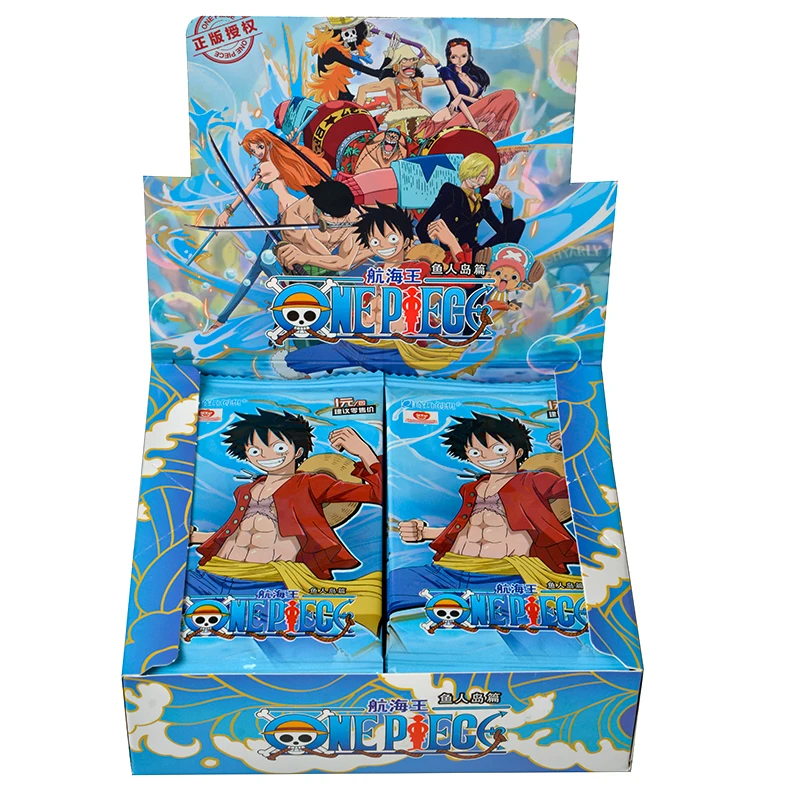 本物のアニメワンピースコレクションカードトレーディングゲームルフィサンジナミ TCG ブースターボックスゲームカード
