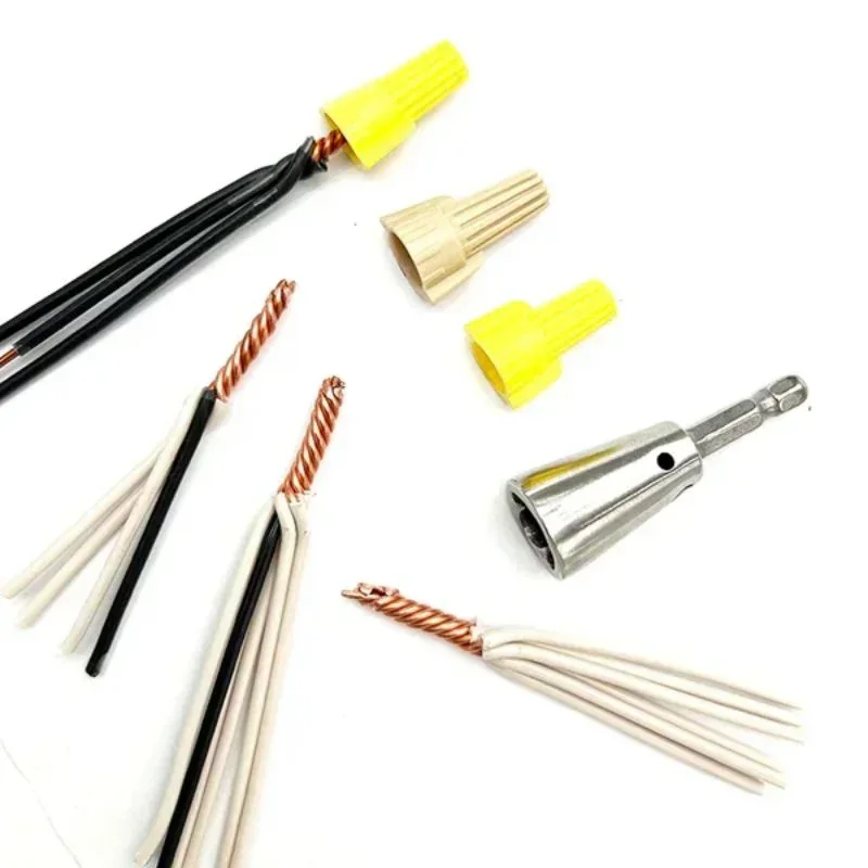 Universal Wiring Terminal Electrician Universal Automatic Wire Combiner Head Peeling-free Wire Arranging Tool
