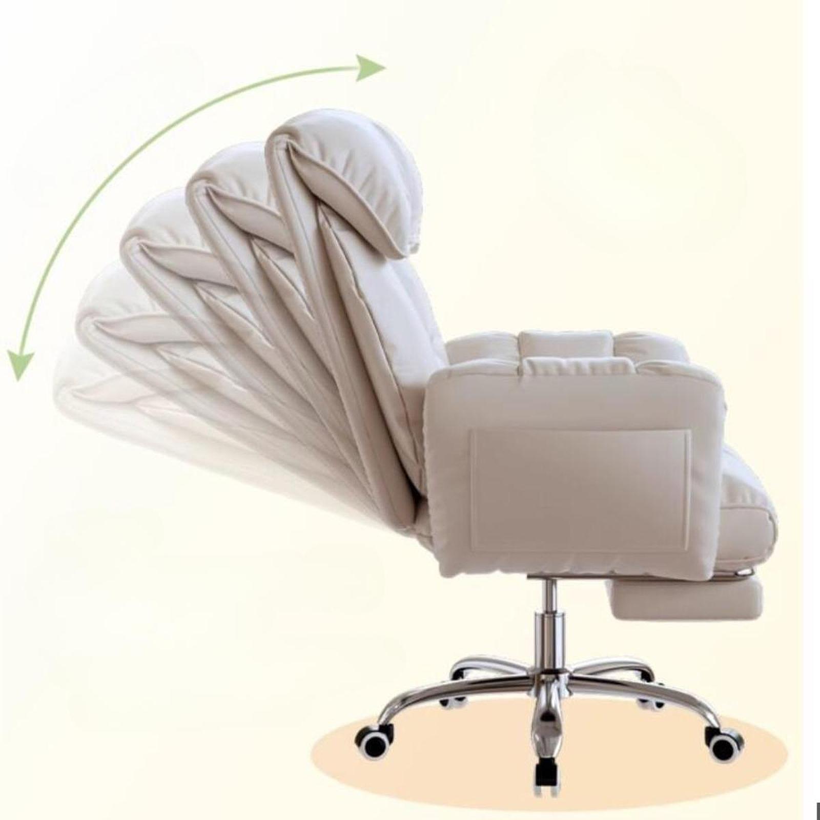 เก้าอี้คอมพิวเตอร์ เก้าอี้โซฟา นุ่ม Reclinable ที่นั่ง เก้าอี้สํานักงาน หน้าแรก โต๊ะเก้าอี้สําหรับสตูดิโอ ผู้หญิง สํานักงาน ห้องอ่านหนังสือ เฟอร์นิเจอร์ในบ้าน