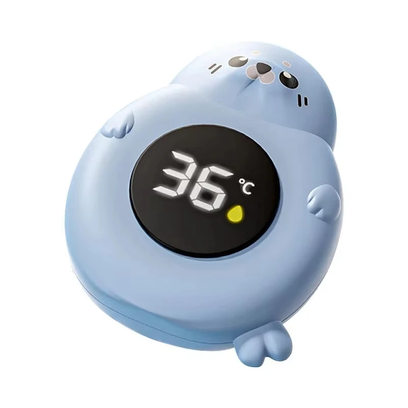Baby-Badethermometer, Wannen-Temperaturüberwachung, heiß, kalt, wasserbeständig, Temperatur-Warnmonitor, verbesserter Sensor, LED-Anzeige