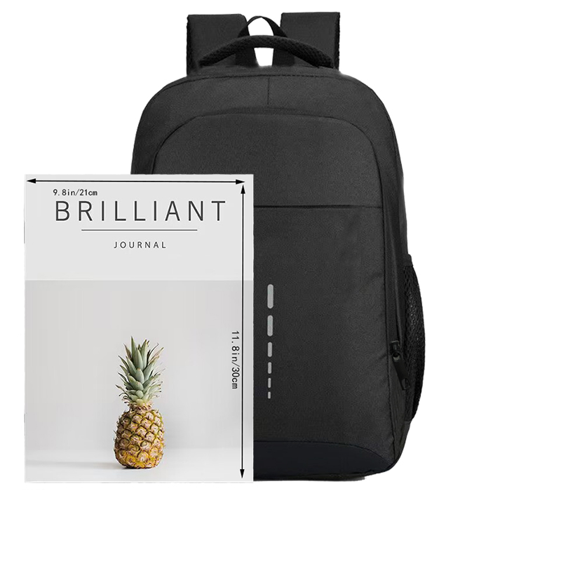 Stylish Backpack Unisex Notebook Head Multi-pocket Durable and lightweight for business, school trips and daily commutes