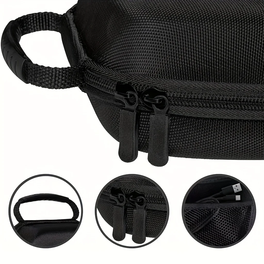Estojo de armazenamento para controle de jogo, compatível com PS5/XBOX SERIES X/S / SWITCH Gamepad, caixa protetora rígida para transporte de viagem