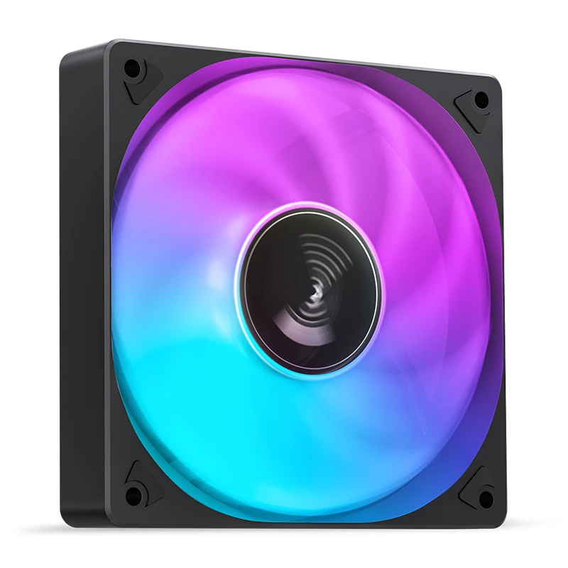 JONSBO SL-120 Weiß/Schwarz 120 mm Gehäuselüfter 5 V 3PIN ARGB Silent CPU-Kühlerlüfter 4PIN PWM Serialisierbarer umgekehrter Lüfter
