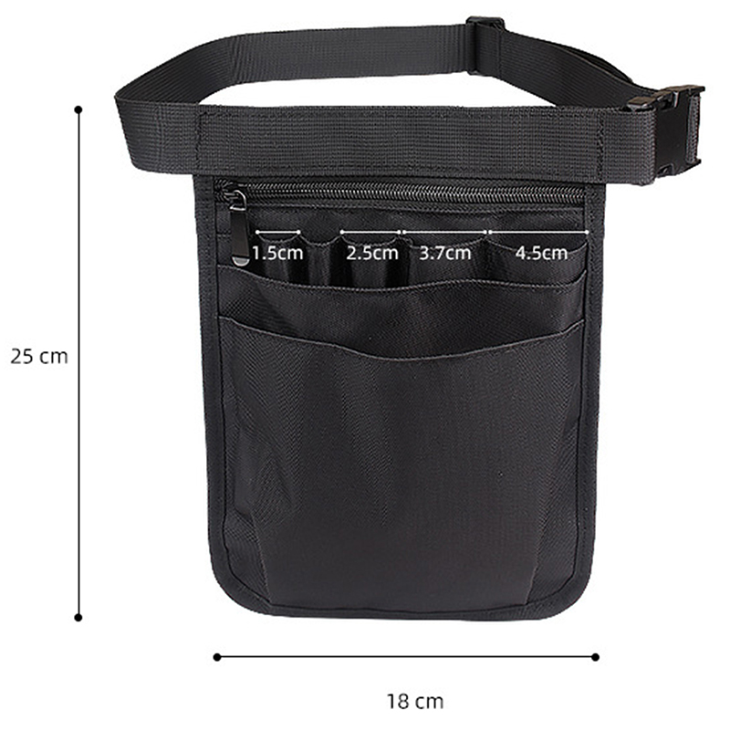 Marsupio per attrezzi Riparazione manuale impermeabile Hardware in nylon Kit di attrezzi Forbici Pinze Borse portaoggetti universali per personale medico esterno