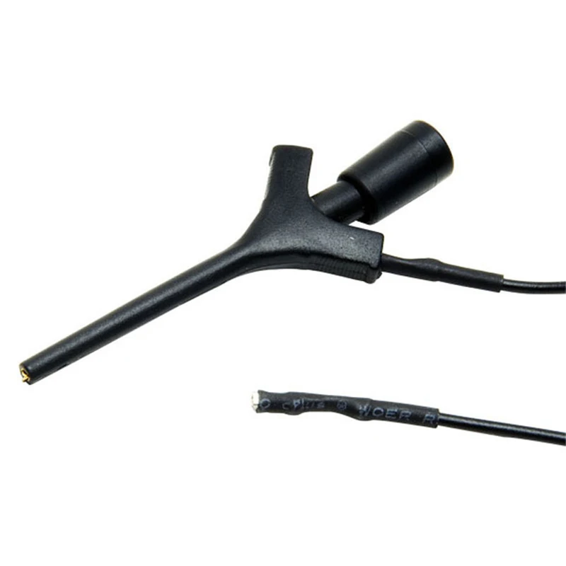 Cable de cables de prueba para multímetro, enchufe de 2mm, Clip de prueba IC rápido en miniatura