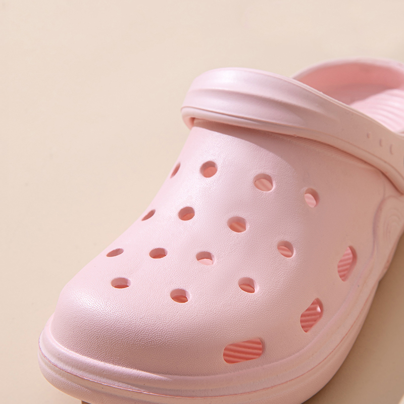 Sabots d'été pour femmes, sandales à fond épais, diapositives de maison, semelles compensées sèches EVA souples, chaussures de jardin, sandales de plage, pantoufles de maison