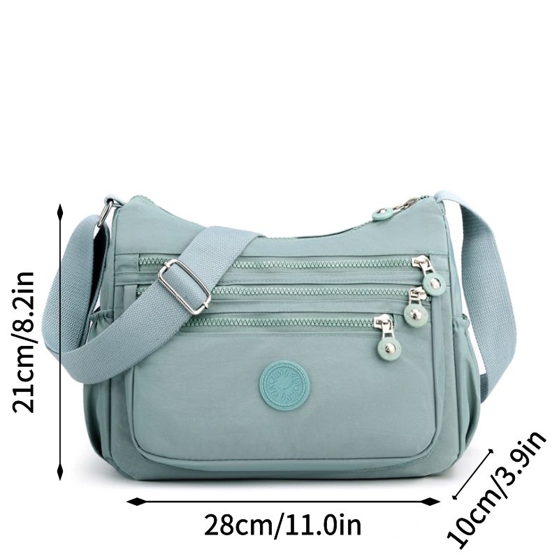 Umhängetasche, Umhängetasche für Damen, Messenger-Taschen, wasserdichte Nylon-Damenhandtasche