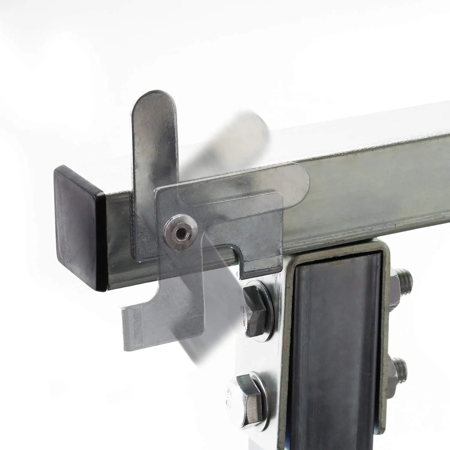 2 x supporti per ponteggi pieghevoli, regolabili in altezza (80-130 cm), supporta fino a 200 kg.
