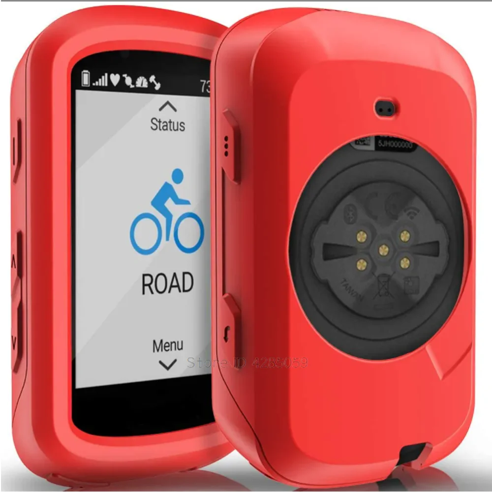2 uds vidrio templado + funda de silicona TPU para Garmin Edge 830 530 1040 130 Plus GPS cronómetro Protector de pantalla accesorios