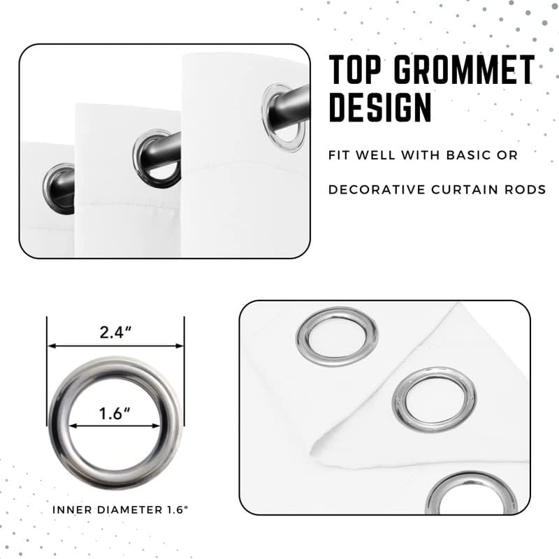 opacas con estampado de leopardo de 228 x 228 cm, con ojales y aislamiento térmico para dormitorio, sala de estar, juego de 2 p