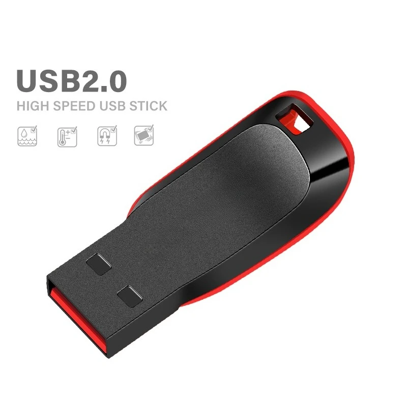 Metal USB Flash Drive 128GB Business Gift Memory Stick Pen Drive 64GB 32G Black Pendrive Real Capacity USB Stick For Computer 8G
