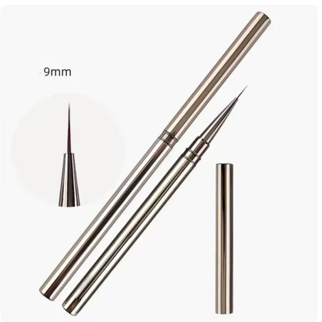 Pluma de fototerapia con pegamento para uñas, pincel de Gel UV, pintura acrílica para uñas, delineador de dibujo, herramienta de pinceles profesionales para manicura