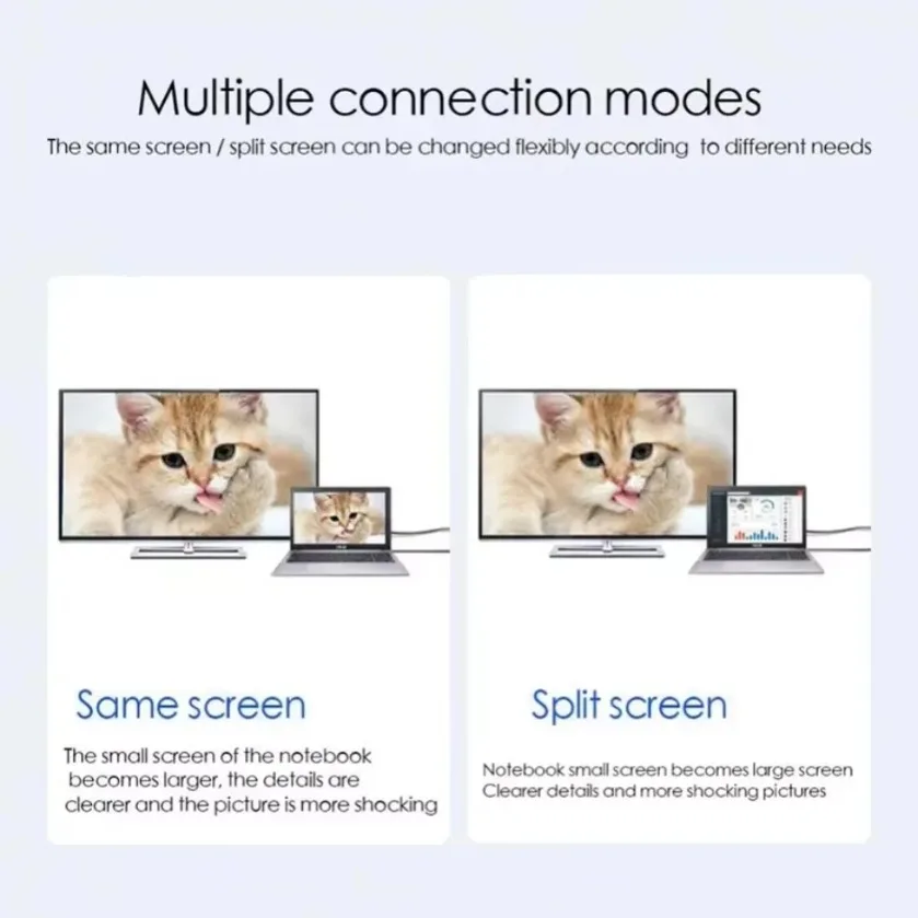 Xikcu usb c para hdmi-adaptador compatível 4k 60hz tipo c cabo conversor hdtv para iphone tv conversor macbook ar ipad portátil