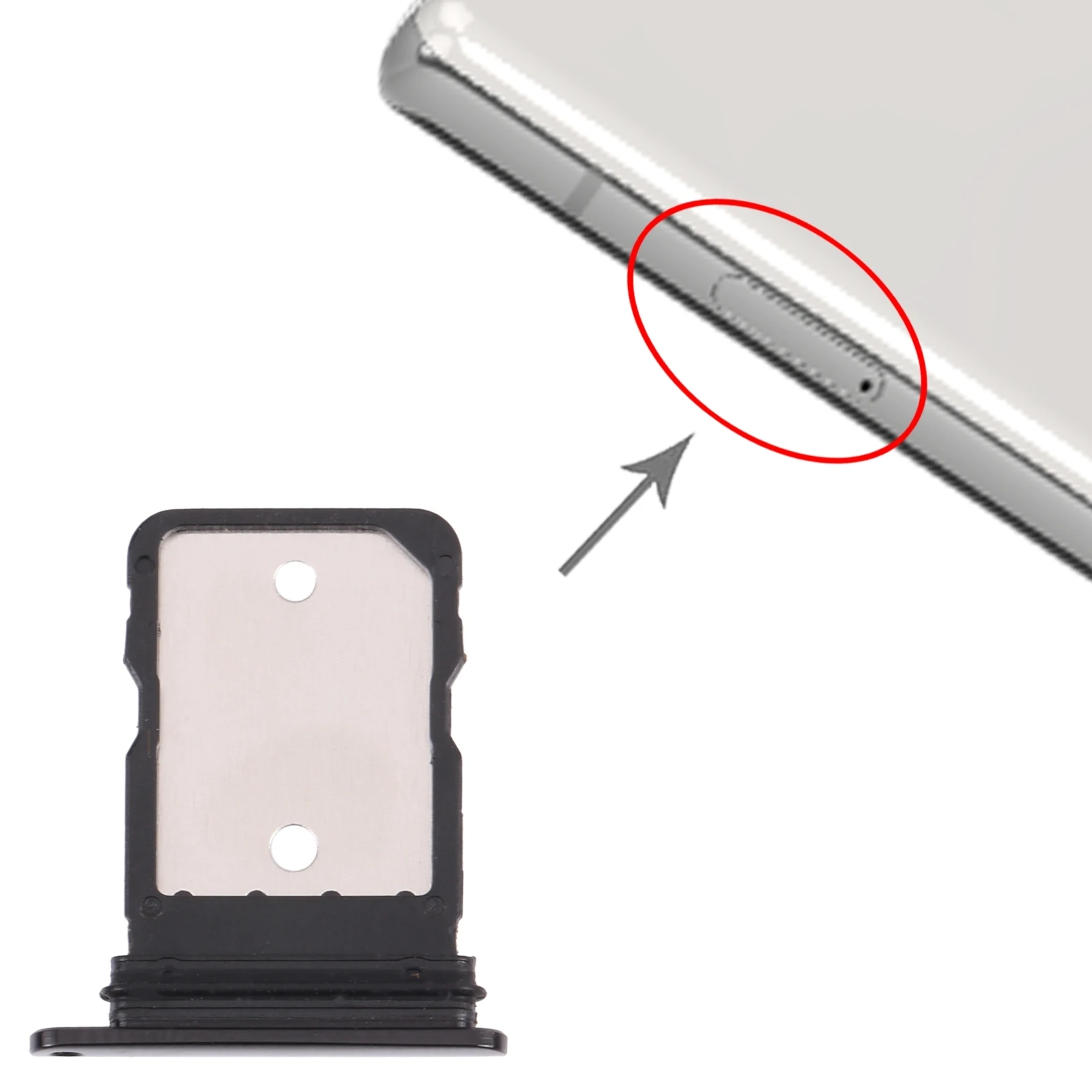 SIM Card Tray for Google Pixel 6 Pro Phone SIM Card Holder Drawer Phone Replacement Part
