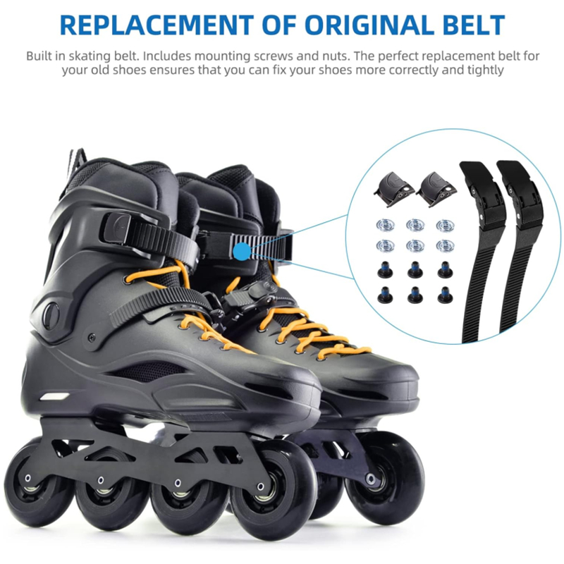 Rollschuhe Gurt Befestigungsgurte Universal Inline Teil Sicheres Schuh Ersatzteil Verstellbare Skating Schuhe Gurt Zubehör