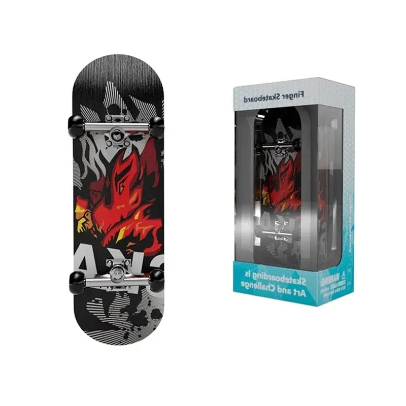 Puzzle Toy Professional Finger Skateboard Fingerboard Hobbies Novelty Anti Stress Sensory Toys For Boy Mini Funny Gift For Kids