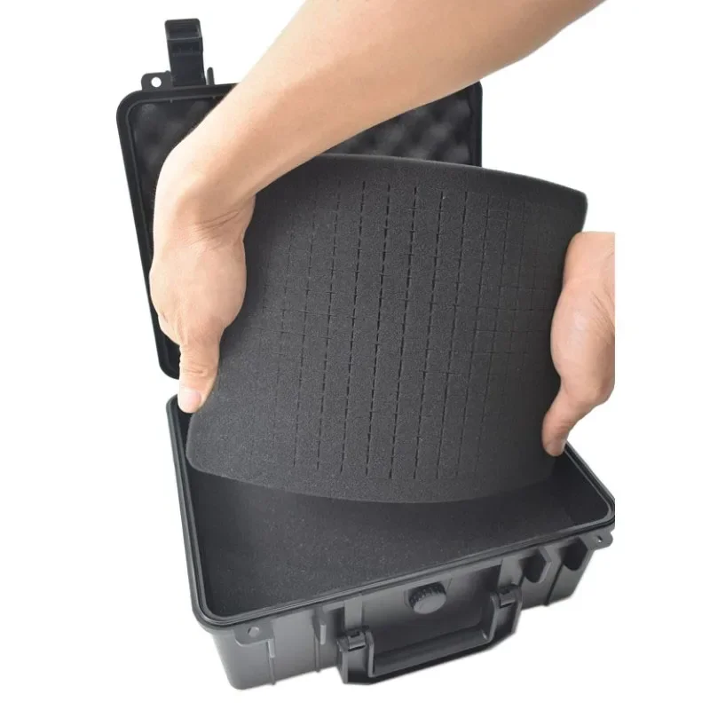 Waterdichte Harde Gereedschapskist Veiligheidsbeschermer Doos Draagbare Organizer Hardware Opslag Tool Case Slagvast Instrument Case