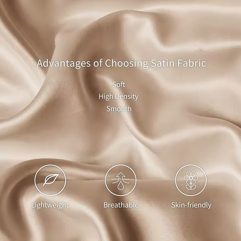 1pc Boost Beauty Sleep Zijdeachtige satijnen kussenslopen: verkoelend, haar en huidvriendelijk, gemakkelijk te onderhouden