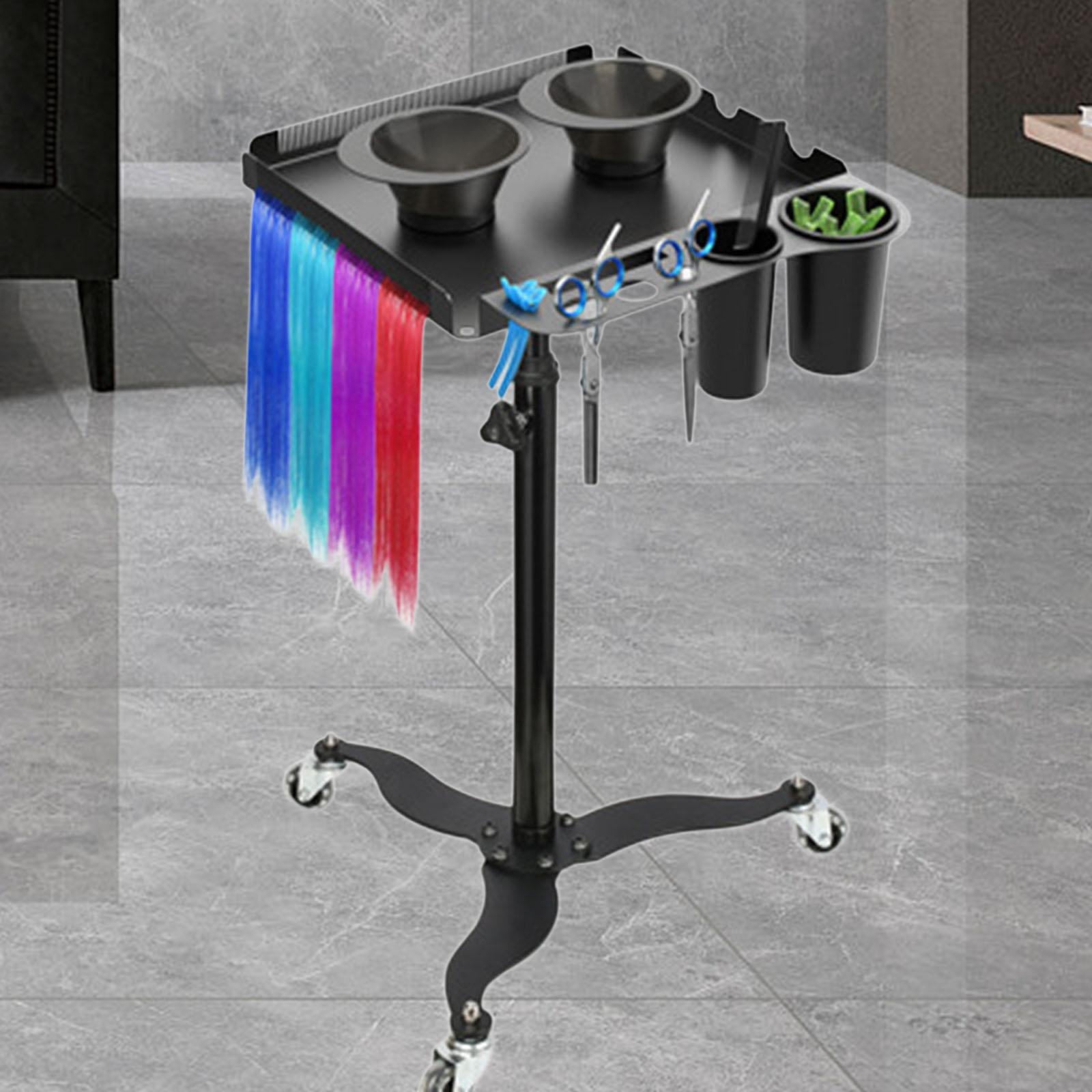 車輪付きサロントロリー美容器具カートサービス収納トレイモバイルユーティリティカート美容トレイSPA理髪用