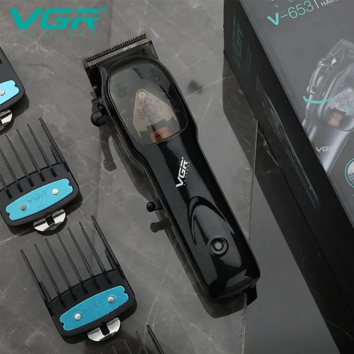 오리지널 VGR 헤어 트리머, 무선 헤어 클리퍼, 전기 헤어 클리퍼, 전문 헤어 클리퍼, 남성용 헤어 클리퍼 V-653
