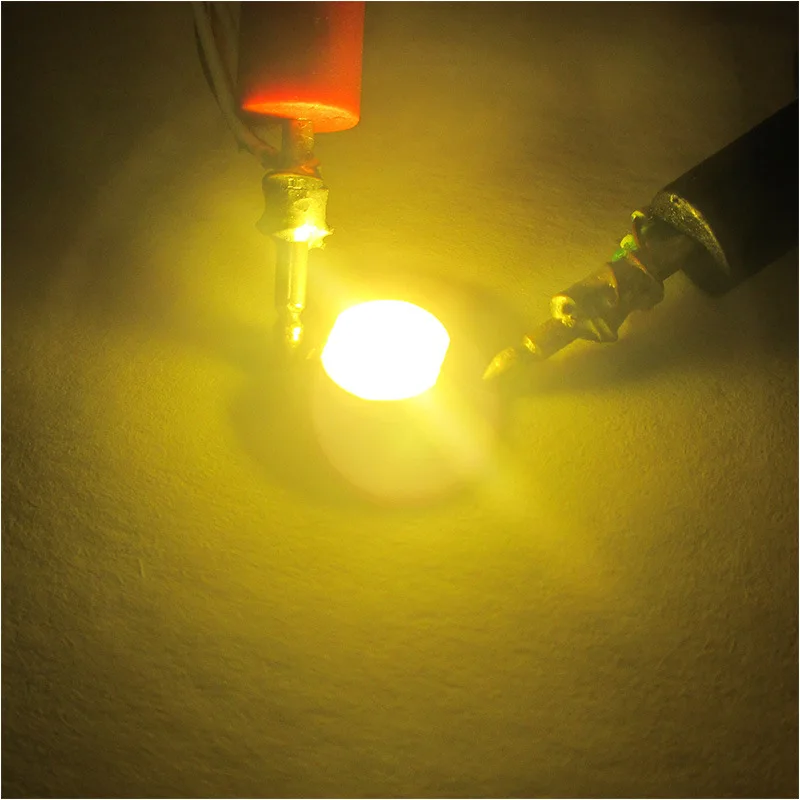 10/1000pcs LED โคมไฟลูกปัด 1 W/3 W/5 W สีขาวอุ่นสีขาวสีแดงสีเหลืองสีฟ้าสีเขียว ORANGE เลียนแบบ lumen โคมไฟลูกปัด