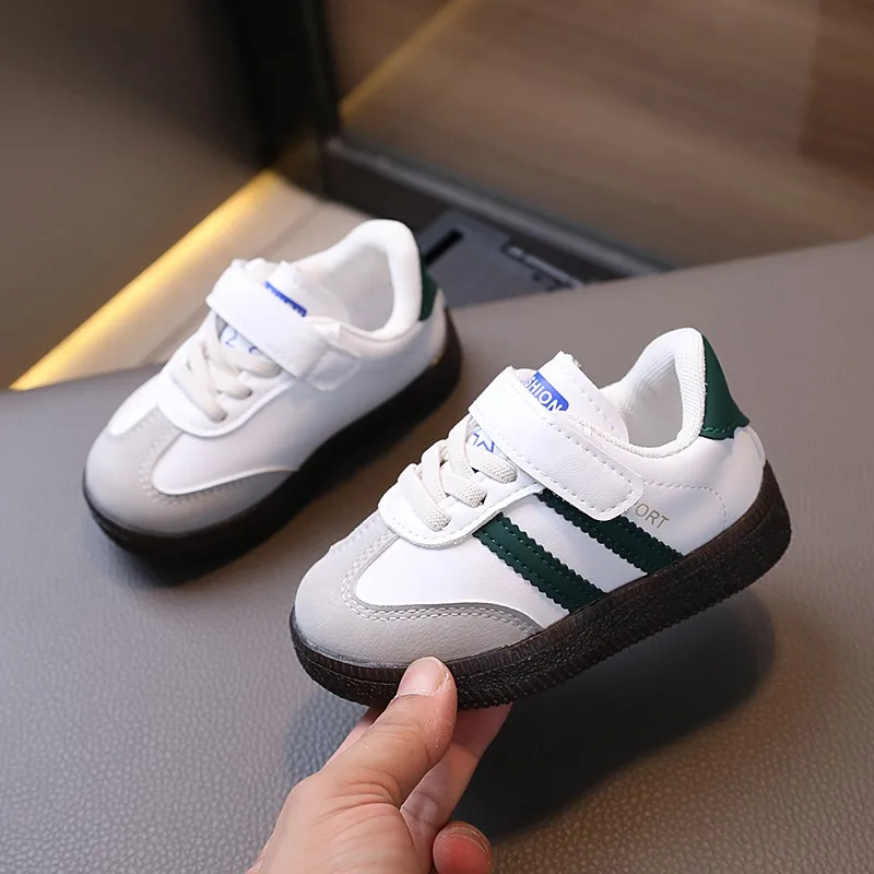 รองเท้าผ้าใบเด็กเด็กทารกกีฬารองเท้าเด็กวัยหัดเดินเด็กทารก Soft Sole First Walkers หญิง Hook Casual รองเท้ารองเท้ากลางแจ้ง
