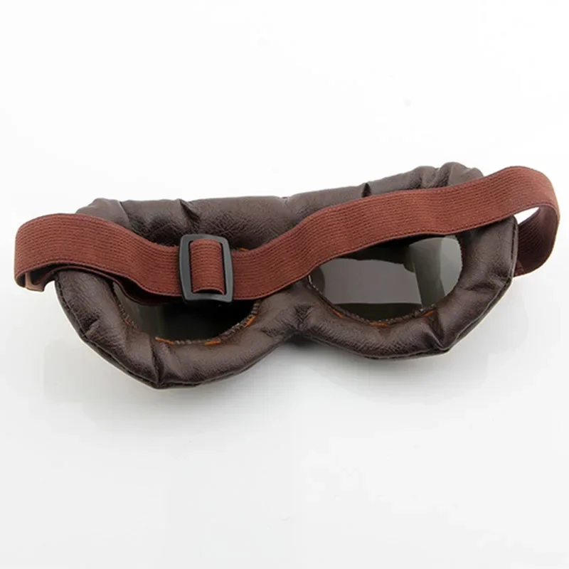 Ретро мотоциклетные очки, винтажные мото классические очки для Harley Pilot, стимпанк, ATV, велосипедный медный шлем