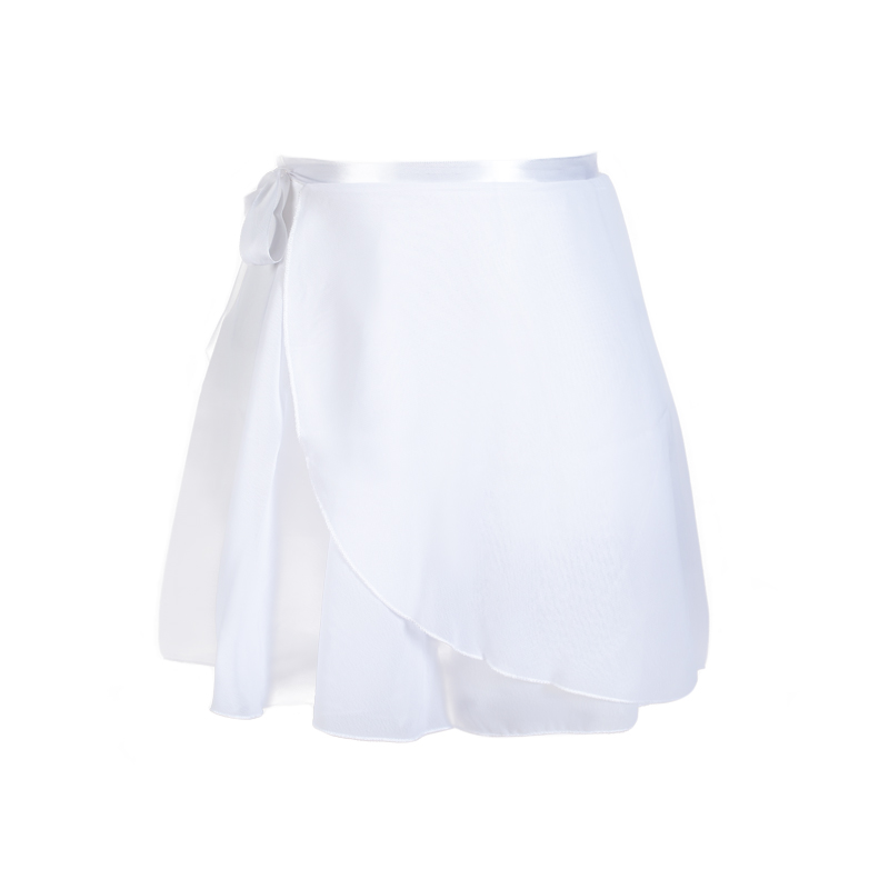 Falda de baile tutú de Ballet de gasa para adultos, falda envolvente para gimnasia para mujeres y niñas, Faldas de Ballet de entrenamiento, Faldas de baile de Ballet Юбка