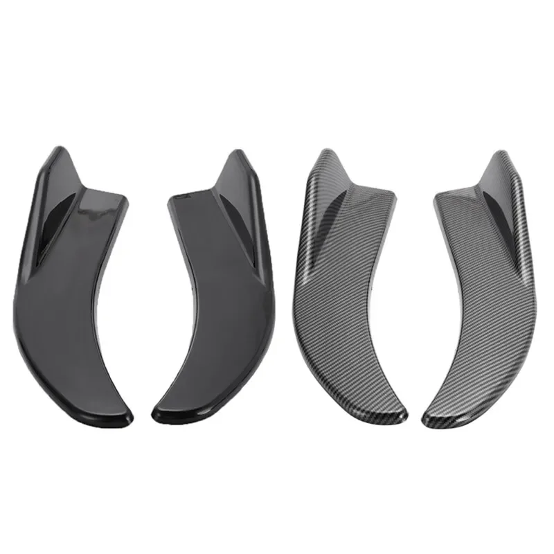 Universal 1 Pair Car Bag Corner Bumper Spoiler Front Rear Lip Anti-Collision Car Side Skirt Anti Collision Rear Corner