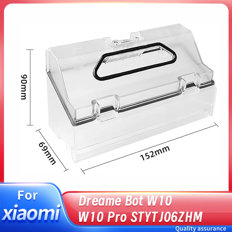 Dust Box Hepa Filter Parts For xiaomi Dreame Bot W10 Pro STYTJ06ZHM Vacuum Cleaner Robot Dustbin Box with Filter Accessroies
