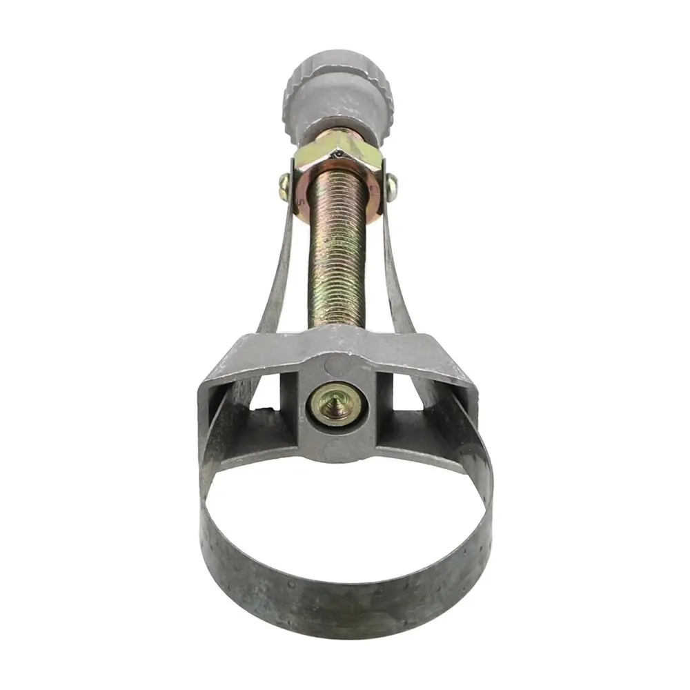 Chave de filtro de óleo, alça de aço ajustável resistente, 60mm-120mm de diâmetro, universal, carro, motocicleta, ferramenta de remoção de filtro de óleo