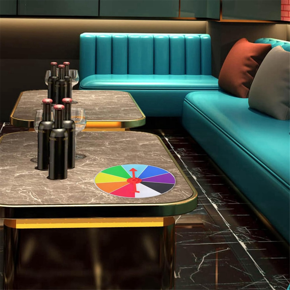 A71p sorte desenhar roda pendurado roda roulettle roda para fortuna a roda jogo giradores para girar brinquedo jogo de tabuleiro 20cm