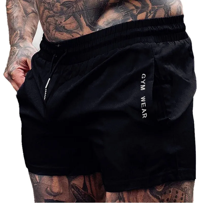 2024 sommer Gym Fitness männer Shorts Woven jogginghose Dünne Mode Männer Marathon Laufhose Sport Atmungsaktive Training Hosen