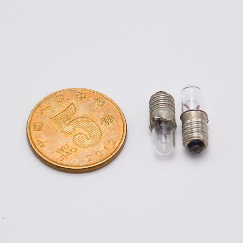 10 Chiếc E5 6.3V 12V Bóng Đèn Mini Cho Indicateor Ánh Sáng