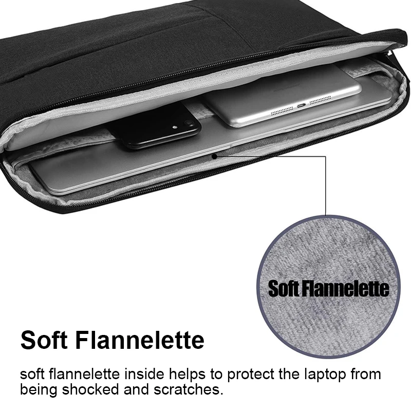 Laptoptas 13 14 15 Mouw Draagbare Case Voor Huawei Macbook Air Pro 13.3 15.4 15.6 Inch Redmi Mac book M1 Dell PC Case Cover