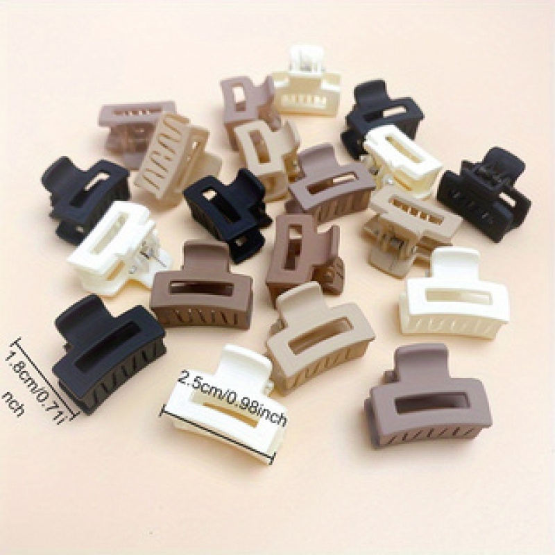 ผมผสมเกาหลี MINI ขนาดเล็กคลิป Matte กาแฟนมสีสาว Bangs Hairpin น่ารักขนาดเล็กคว้าคลิปด้านข้างคลิปผมผม Acces