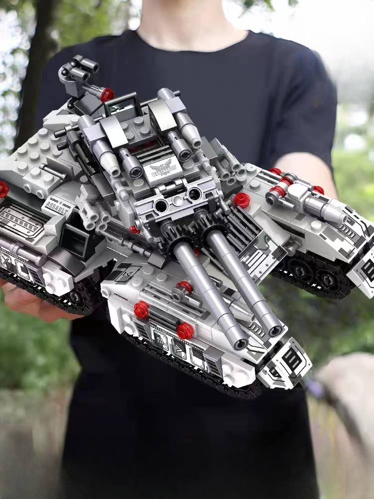 2024 WW2 รถทหารถัง 8in1 เครื่องบินรถบรรทุกบล็อกอาคาร DIY อิฐเด็กก่อสร้างของเล่นของขวัญสําหรับชายผู้ใหญ่