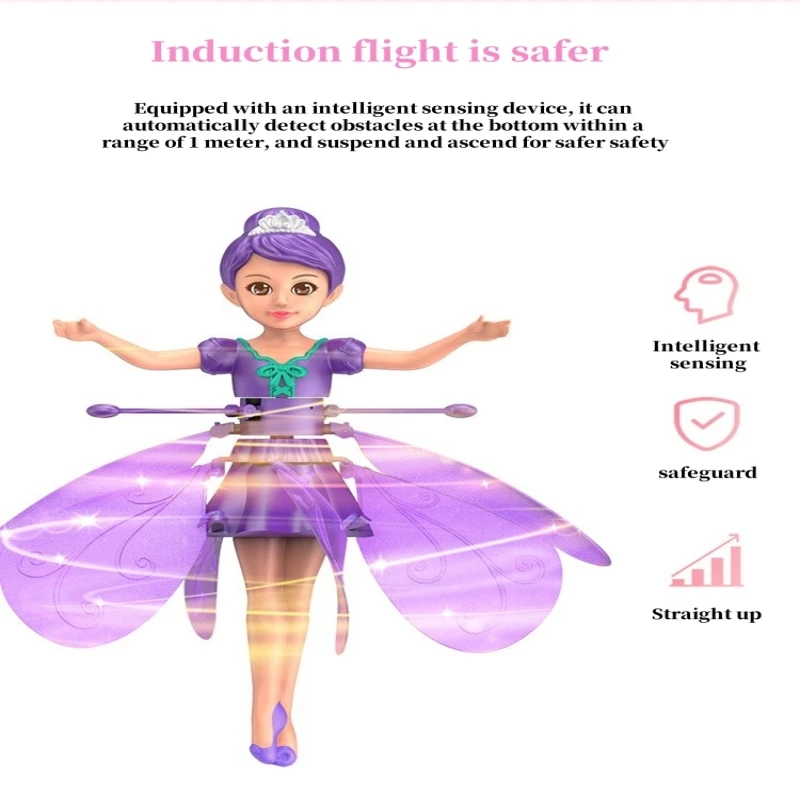Sensing Little Flying Fairy Gesture Sensing ระงับ Fairy Flying Machine Street ขายของเล่นเด็กขายร้อน