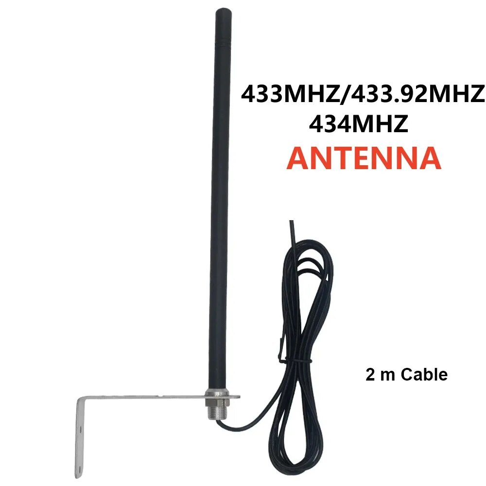 Pour porte d'appareils, antenne externe de porte de garage. pour antenne de signal à distance de garage 433,92 MHz 433 MHz