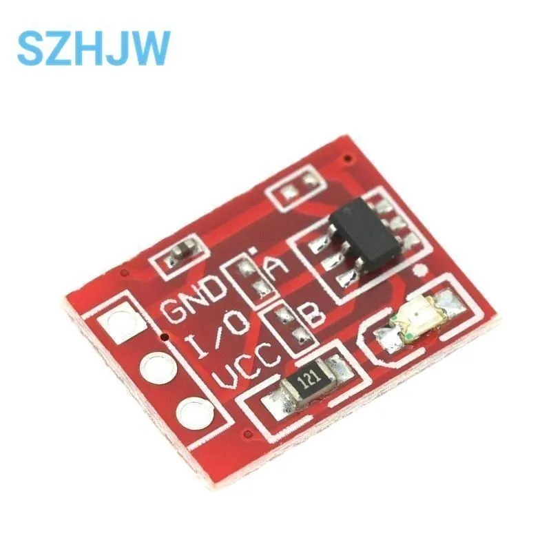 10/20/40/50/100PCS TTP223 Touch Button Module Capacitor Type Single Channel Self Locking Touch Switch Sensor