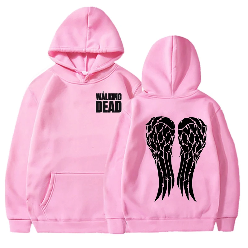 Nueva Sudadera con capucha divertida con estampado de The Walking Dead para mujer y hombre, Jersey informal, sudadera personalizada de talla grande