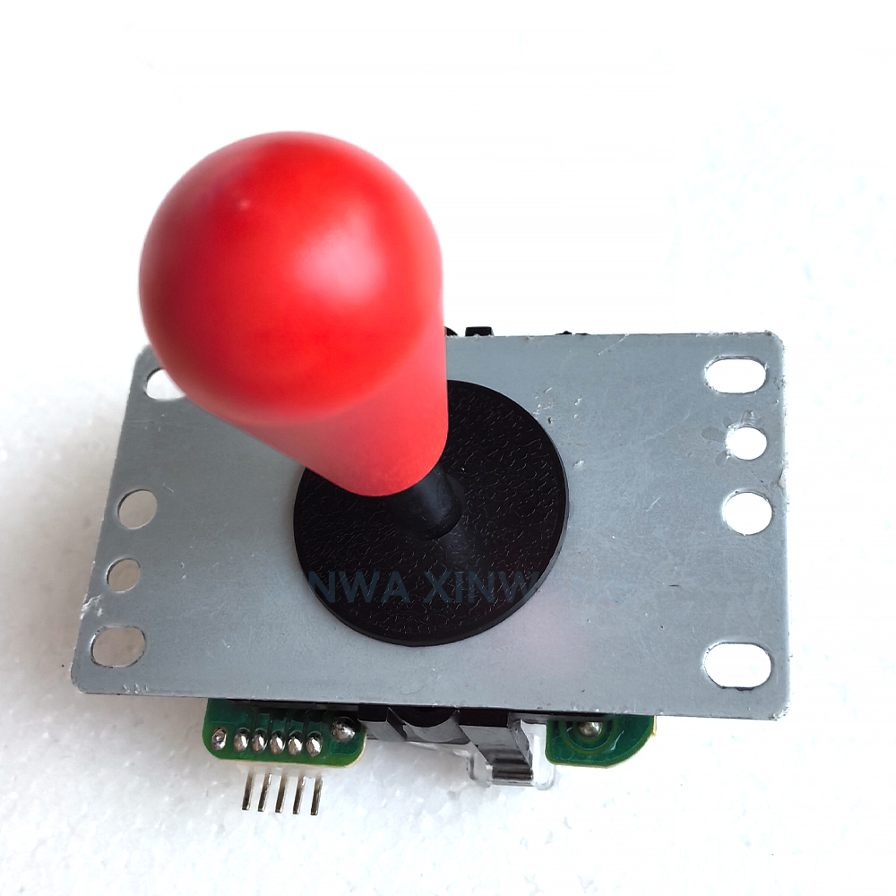 Copy SANWA Joystick With 8 Way Square Restrictor Bat Top For Arcade Game Machine Stick Raspberry Pi PC PS Controller DIY Parts