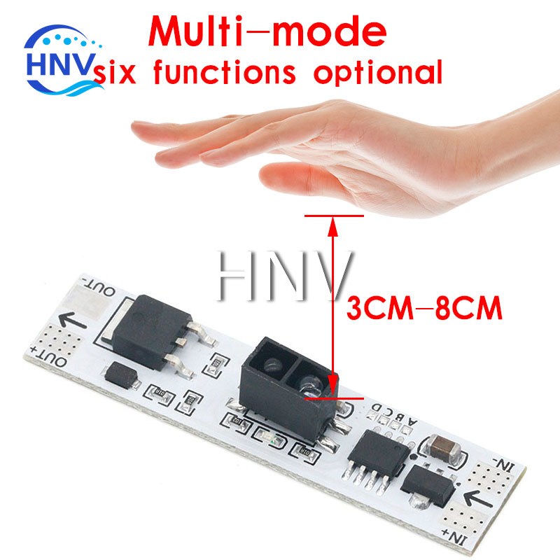 Датчик сканирования на короткое расстояние, модуль переключателя ручного датчика 36W3A, постоянное напряжение для автоматического умного дома, совместимый, многофункциональный