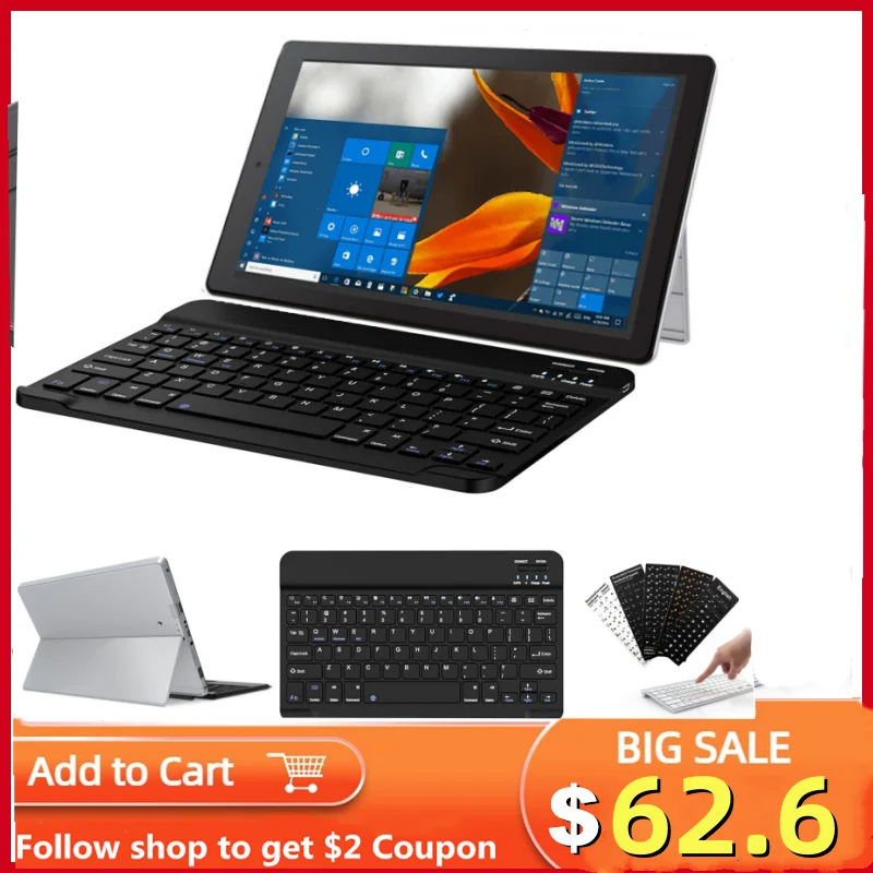 Hot Sales Tablet PC 10.1 INCH 4GB RAM 32GB ROM W101 Windows 10 HDMI-Compatible Dual Camera WIFI Quad Core