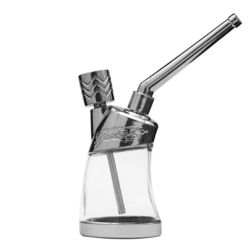 Herramientas para exteriores, cachimba portátil de alta calidad, pipas para fumar, reciclaje, filtro múltiple, pipa de agua lavable, 1 ud.
