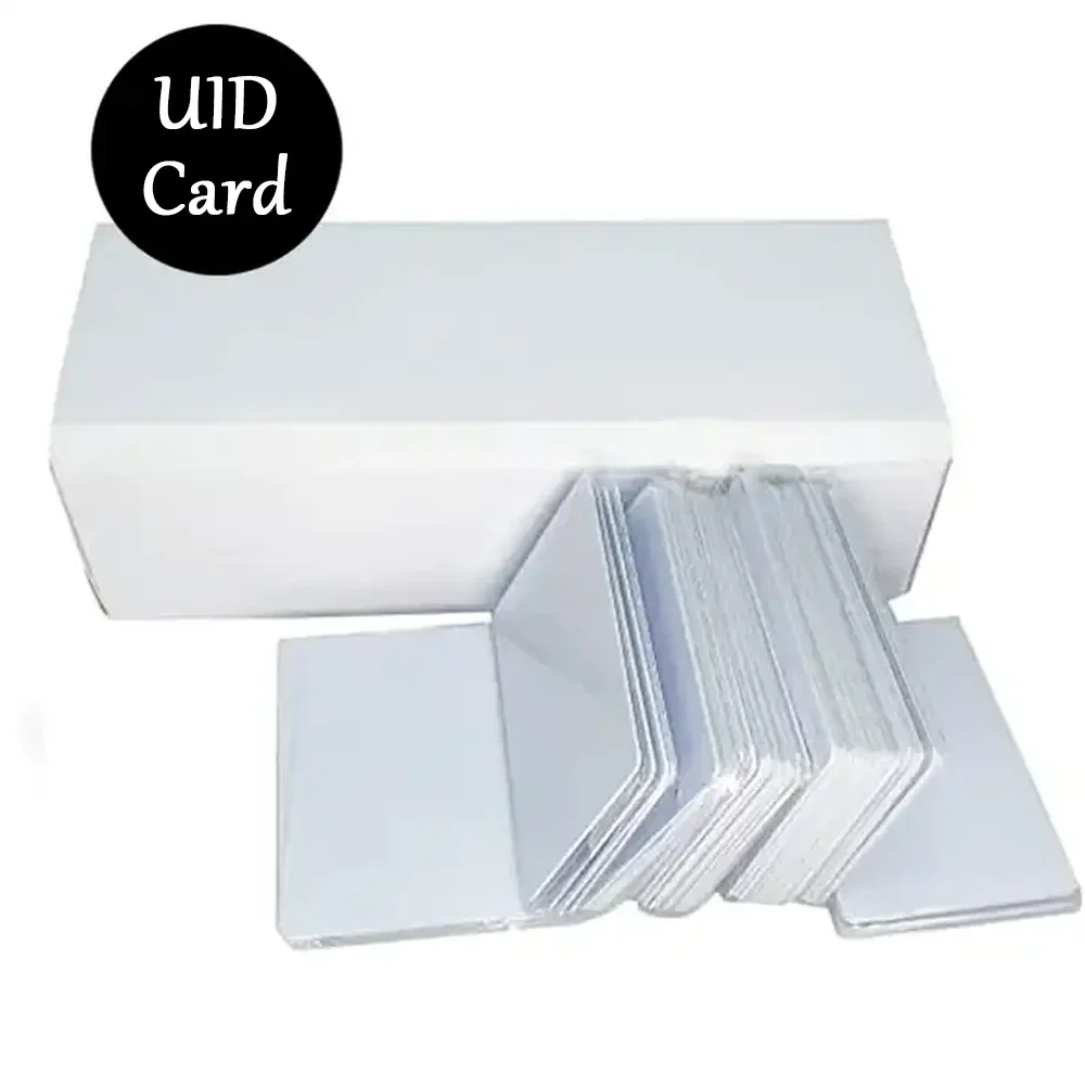 Tarjeta con Chip inteligente UID, ficha clonadora de 13,56 Mhz, 1K S50, llave regrabable, etiqueta cambiable NFC, tarjeta clon Gen1 ISO14443, 10/20 piezas